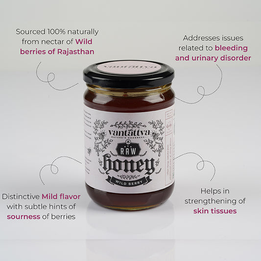 Wild Berry Raw Honey-750g