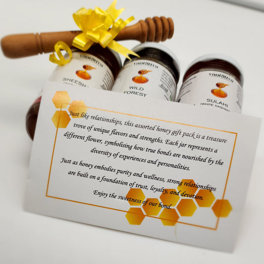 Simple and Classic Organic Honey Gift Pack-250gm*3